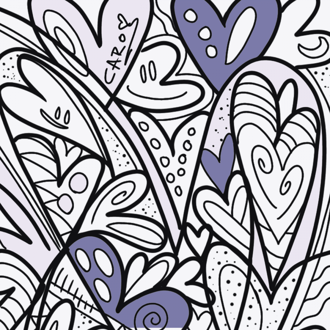 Dessins mandalas à colorier par Caroline Bastien Artiste & Coach