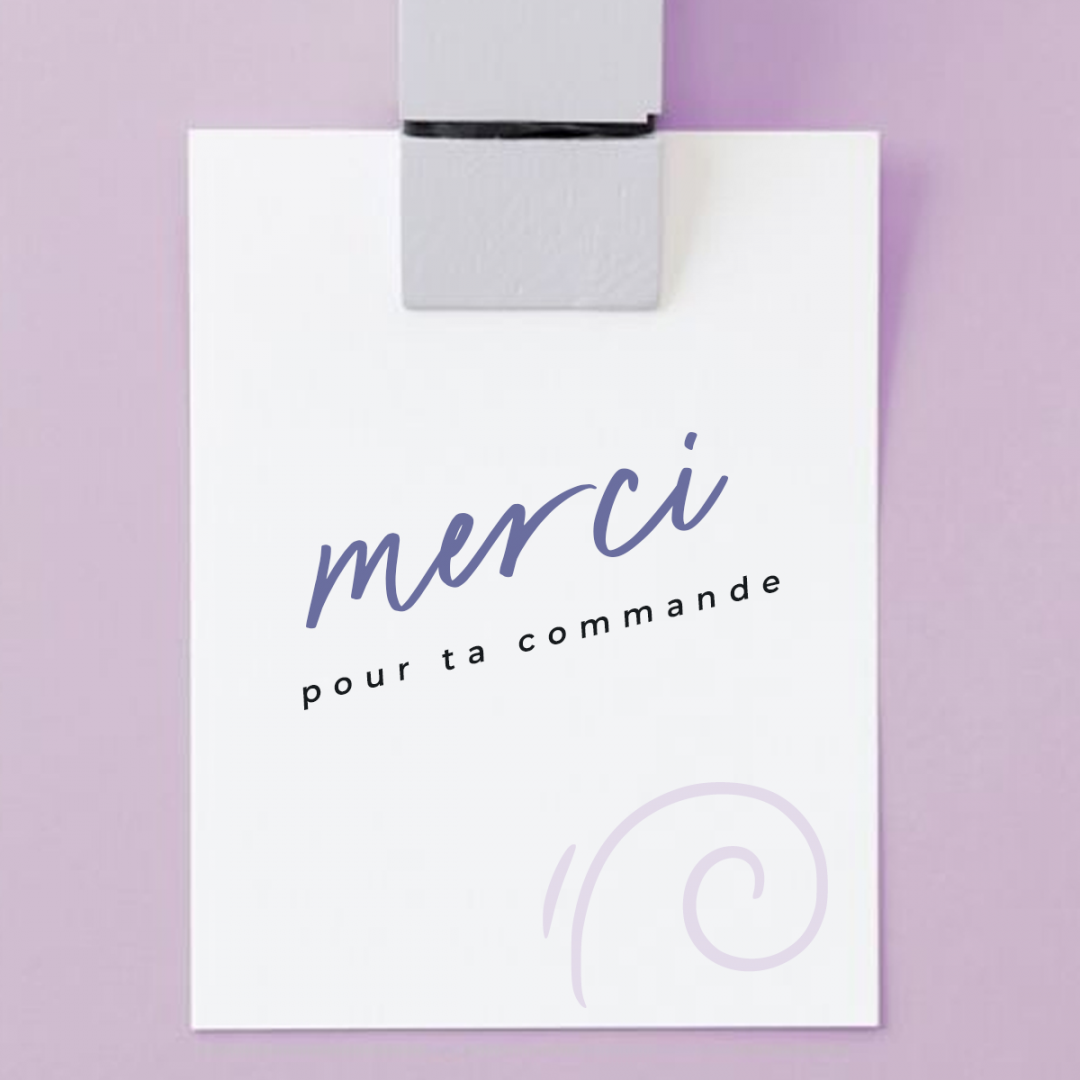 merci pour ta commande