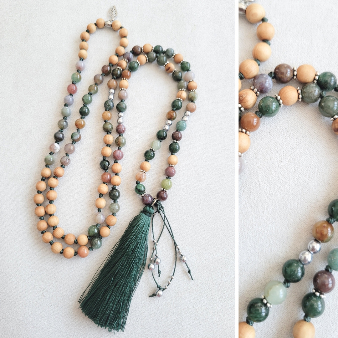 Petit Mala Fancy Jasper et bois