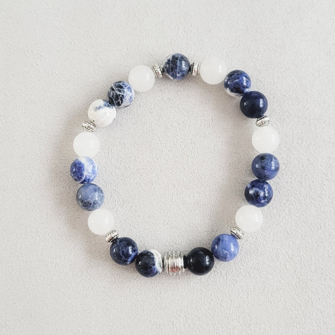 Bleu jeans Sodalite et Agate 8