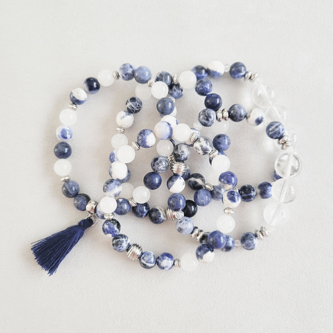 Bleu jeans Sodalite et Agate 8